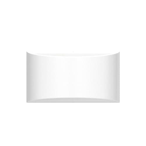 Aipsun Aluminum Modern Indoor LED Wall Sconce Interior Wall Lights 1 Pack Hardwired Up and Down Wall Mount Light for Living Room Bedroom Hallway Corridor Warm White 3000K(with G9 Bulbs)