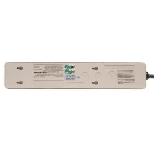 Tripp Lite 6 Outlet Surge Protector Power Strip, 6ft Cord, Commercial-Grade, Metal, (PM6SN1)