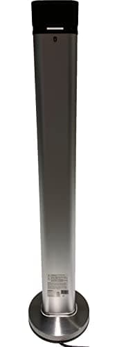 EnerG+ Infrared Electric Outdoor Heater Freestanding with Remote,Silver
