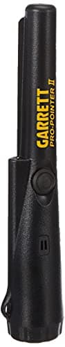 Garrett Pro-Pointer II Metal Detector Pinpointer – 360° Detection, LED Flashlight, Waterproof Tip, Fast Retune, Lost Alarm, Includes Holster & Battery