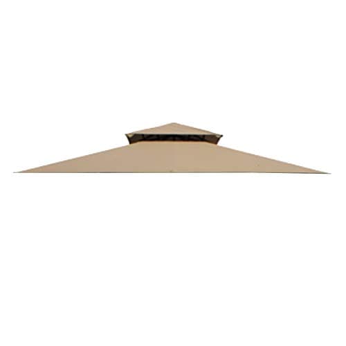 Garden Winds Replacement Canopy Top Cover for The Aldi Gardenline Belavi Shoprite Grill Gazebo - Standard 350 (Will not fit Any Other Model) - Top Tier 34" x 21", Bottom Tier 96" x 60"