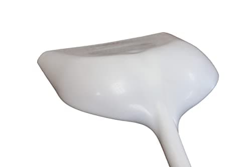 Bully Tools 42-Inch One-Piece Poly Scoop/Shovel for Snow Mulch Cleaning (White)