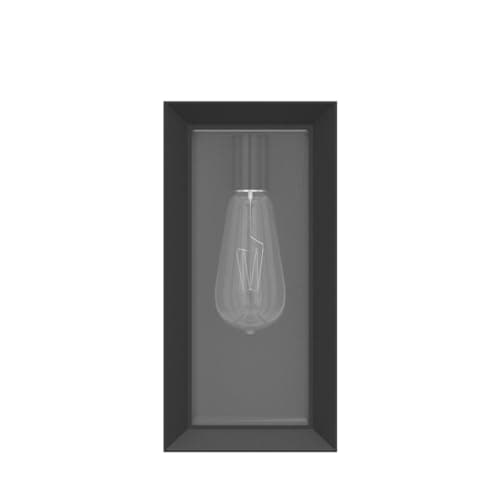 LEDMO Outdoor Wall Light 1800Lm Modern Outdoor Porch Light 3000K Bright Lighting Black Exterior Lighting Fixture Waterproof Christmas Fixture for House,Patio,Garage,Backyard,Hallway（2 Pack