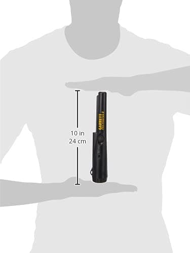 Garrett Pro-Pointer II Metal Detector Pinpointer – 360° Detection, LED Flashlight, Waterproof Tip, Fast Retune, Lost Alarm, Includes Holster & Battery
