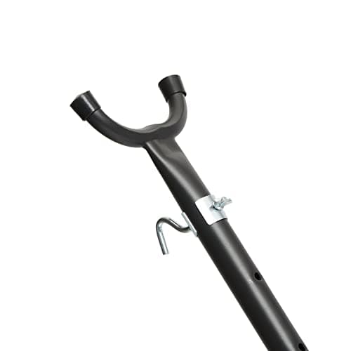 Amazon Basics 2 Person Heavy Duty Hammock Stand for Outside, Includes Portable Carrying Case, 9 foot, Black