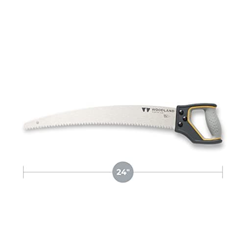 Woodland Tools Co. D-Handle Pruning Saw - Durable Gardening Saw with Ergonomic Grip for Branch Trimming and Deadwood Cutting