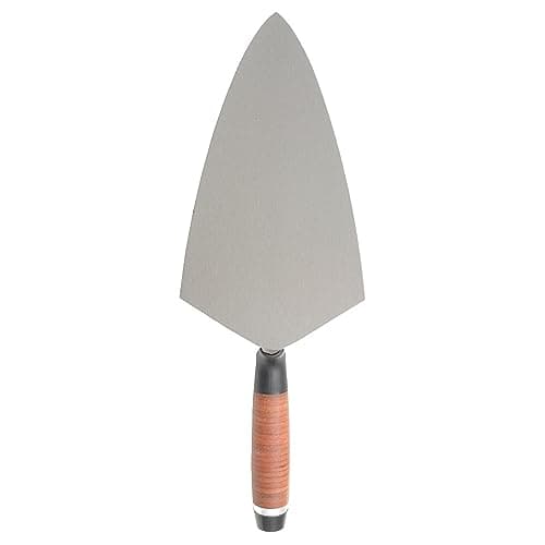 MARSHALLTOWN Philadelphia Brick Trowels, Leather Handle, 279mm Length, 140mm Width, Made In The USA, 19L11