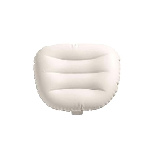 INTEX PureSpa 6 Person Bubble Massage Inflatable Hot Tub Spa Bundled with Battery Powered Multicolor LED Light, and Adjustable Headrest (2 Pack)