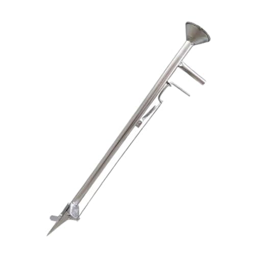 Garden Seeder Bulb Planting Tool, Agriculture Garden Sowing and Fertilization Vegetable Seeder,Manual Planter,Long Handled Bulb Planter Tools for Beans Cotton, Length 93cm