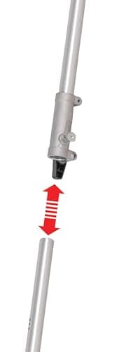 25.4cc Gas-Powered 2-Cycle Attachment Capable Powerhead, Lightweight Grass Trimmer for Garden Edging & Lawn Care (Edger Combo)