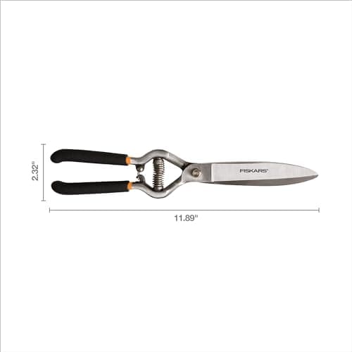 Fiskars 392230-1004 Forged Grass Shears, Black
