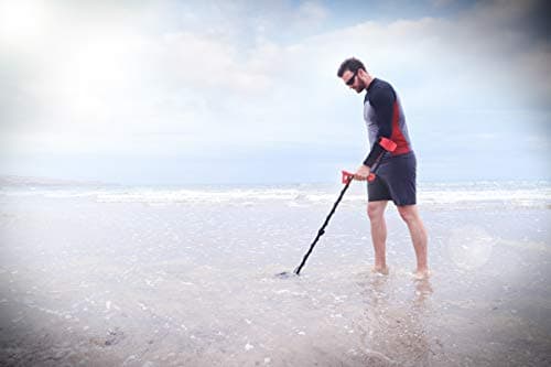 MINELAB Vanquish 340 Multi-Frequency Auto-Select Metal Detector for Adults with V10 10"x7" Double-D Waterproof Coil (3 Detect Modes)