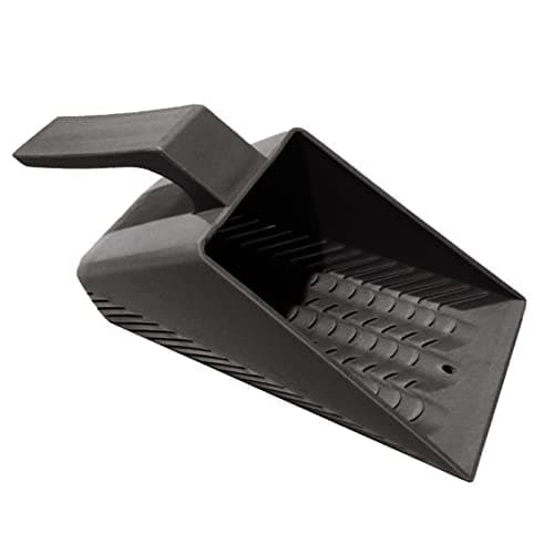 Aquarium Fish for Gravel Sand Scoop Shovel Scraper Cleaning Pan Gray Aquarium Sand