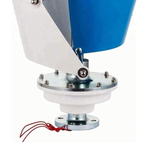 3000 Watt Wind Turbine Generator Kit, 3KW Windmill Generator, 24V 48V 96V 120V Free Energy Generator, Vertical Axis Wind Generator for Home Use(48V)