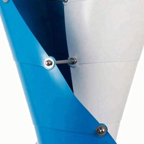 3000 Watt Wind Turbine Generator Kit, 3KW Windmill Generator, 24V 48V 96V 120V Free Energy Generator, Vertical Axis Wind Generator for Home Use(48V)
