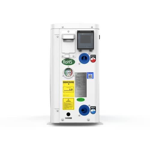 FibroPool Swimming Pool Heat Pump - FH135 35,000 BTU - for Above and In Ground Pools and Spas - High Efficiency, All Electric Heater - No Natural Gas or Propane Needed
