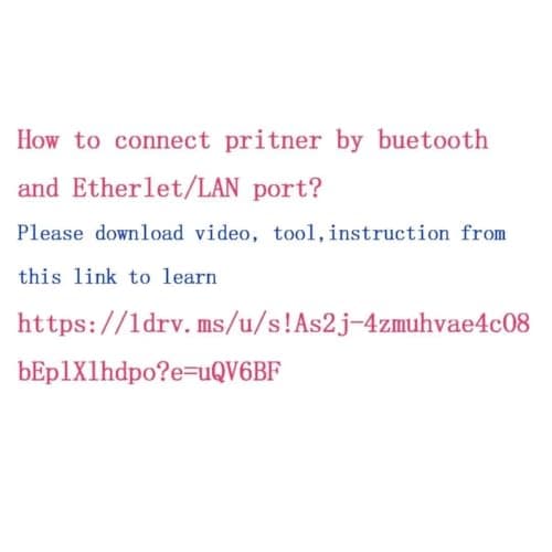 pos kithcen Printer,Bluetooth Ethernet/LAN 80mm Restaurant Auto Cutter Wireless iOS Android Thermal Receipt Bill Ticket Printer for Small Business,Support Cash Drawer (Bluetooth+LAN/Ethernet+USB)