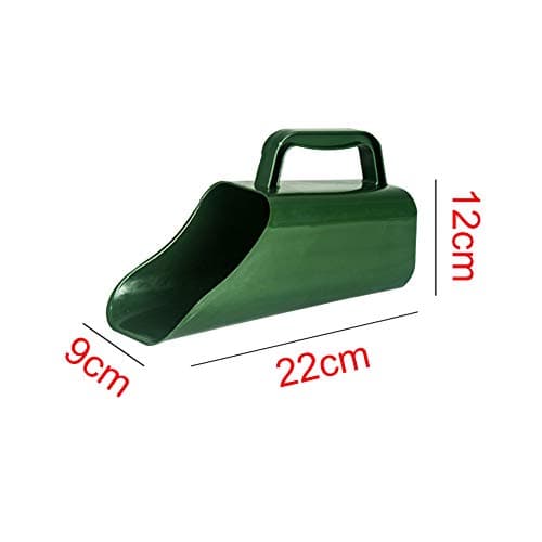 Soil Scoop, Plastic Garden Cultivation Scoop, Hand Scoop Soil Sifter , Garden Scoop Trowel Shovel Hand Shovel Cultivation Tool for Digging up or Transporting Scoops of Soil