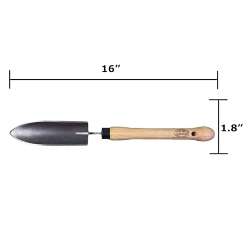 Heavy-Duty Narrow Blade Transplanter with Extended Handle