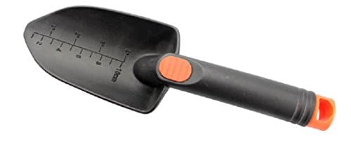 Metal Detecting and Treasure Hunting Tool Kit #2 Black Sand Scoop, Hand Trowel, Super Scooper, and Brass Probe