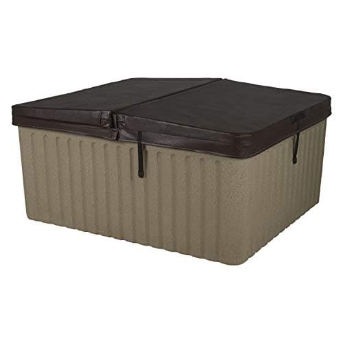 Aqualife Current Hot Tub, 4-Adult Capasity, Plug and Play Spa with Stainless Steel Heater and Free Clip on Cover for Protection