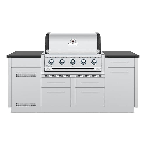 Broil King 886717 Regal S 520, Natural Gas (NG), Stainless Steel, Black