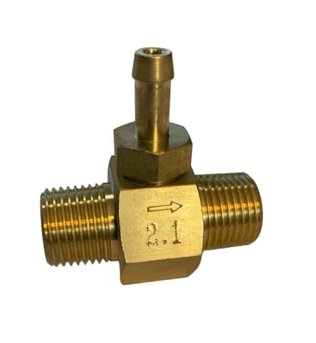 Kit Pressure Washer Chemical Detergent Soap Down Stream Injector 3-5 GPM 2.1 Orifice, Hose Filter & 3/8 NPT Size Quick Connects Various