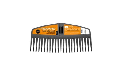 Fiskars Leaf Rake with M-Head - New Item as Replacement for 1014914, black, 1063089