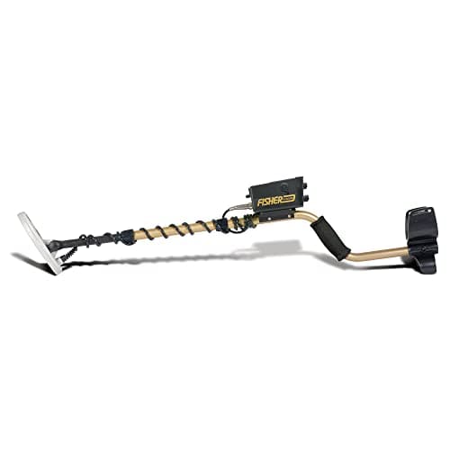 Fisher Gold Bug 2 Metal Detector with Coil Combo – Includes 6" and 10" Elliptical Search Coils for Maximum Gold Nugget Detection