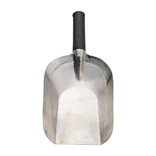 Soil Scoop Stainless Steel Transplanter Trowel Bend Proof Garden Tools Loose Multi Function Shovel Coal Shovel with Comfort Soft Non Slip Handle Garden Gift for Fertilizer, Transplanting, Digging