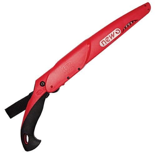 FELCO Model 621 Pruning Saw with Sheath, 9.5-inch Straight Blade