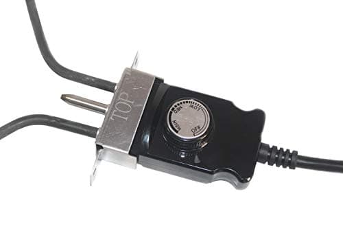 Unifit 120V AC 15A Electric Smoker/Grill Analog Adjustable Temperature Controller Heating Element Replacement Kits up to 1650 Watts (1 Set)