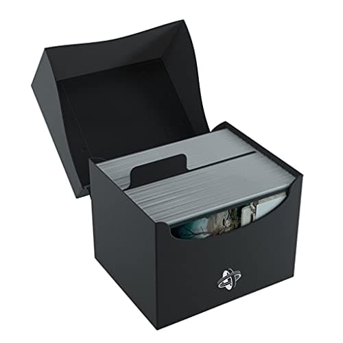 GameGenic Card Deck Box Side - Side Holder XL Black 100CT – Durable and Sturdy TCG, OCG Card Storage – Compatible with Pokemon Yugioh Commander and MTG Magic: The Gathering Cards