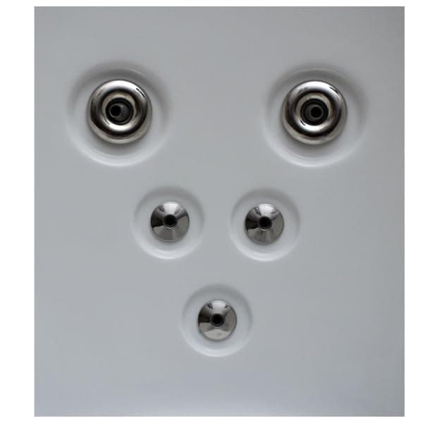 Hudson Bay HB34 6-Person Hot Tub with 34 Therapy Jets and Digital Controls – Sterling Acrylic Interior and Mocha Exterior Cabinet - Ideal for Backyard Relaxation and Hydrotherapy