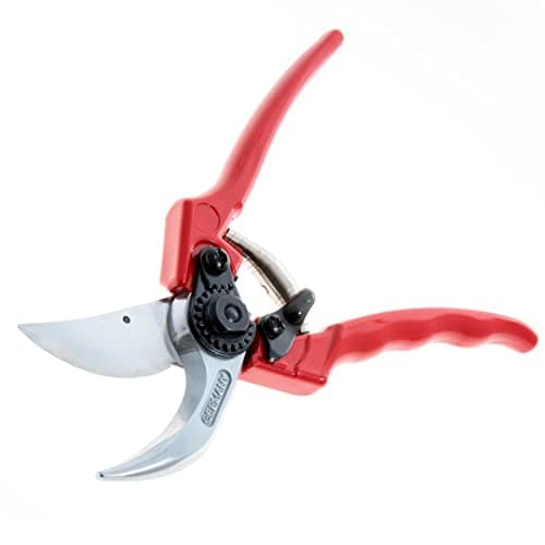 Berger Professional Pruning Shear, Forged Steel Body, Sap Groove to Prevent Sticking, 2 Locking Positions, Ergonomic Handle to Reduce Hand Strain, 1200