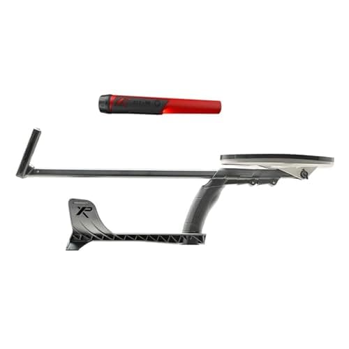 XP Metal Detectors ORX Detector - Specialized in Gold Hunting - with MI-6 pinpointer, HF Elliptical Coil (9.5x5'') up to 80kHz, Remote Control and S-Telescopic Lite Stem, (ORX-ELLHFRCE-MI6)