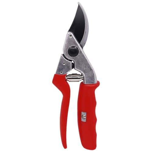 Zenport Z225 Bypass Pruner with Rotating Handle, 1-Inch Cut, 8.5-Inch , Red