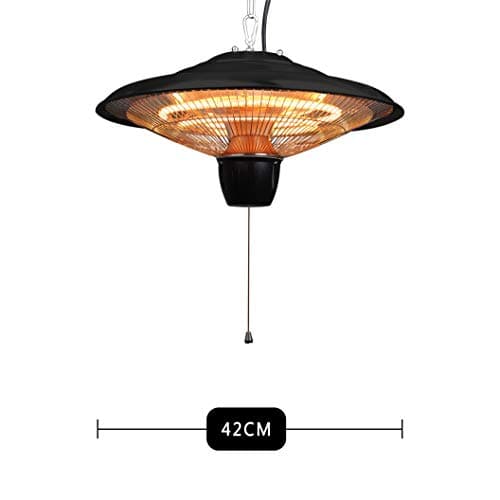 DONYER POWER 1500W Outdoor/Indoor Electric Patio Heater, Ceiling Mounted, Iron