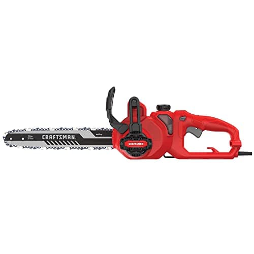 CRAFTSMAN Chainsaw, 14 Inch, 8 Amp, Corded (CMECS614)