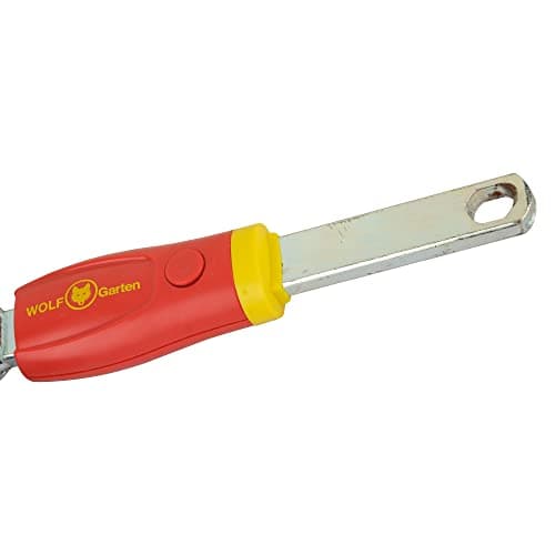 Wolf-Garten RMM Multi-Change Edge Iron Lawn Care Tool Head, Red, 38.5x5.1x1.8 cm