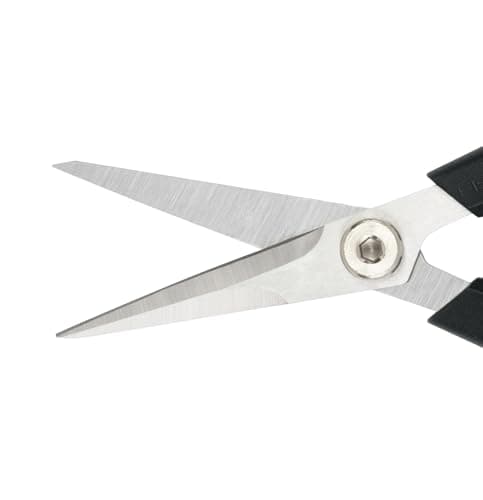Fiskars Comfort Loop Micro-Tip Pruning Snips - 7" Garden Shears with Sheath and Extra Large SoftGrip Handle - Yard and Garden Tools - Orange/Black