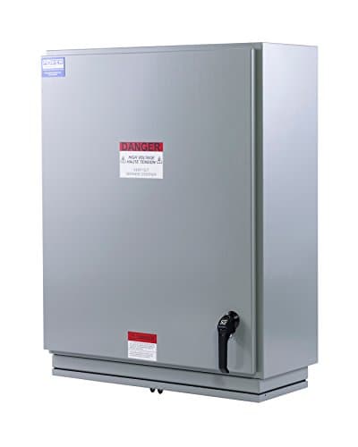Compact Generator Docking Station, 400 Amp, 277/480 Volts -3 Phase 4 Wire, NEMA 4/12 CAM Lock Input, Series 16 CAM connectors, Color Code BRN/ORG/YEL/WHT/GRN, Portable Power Solution