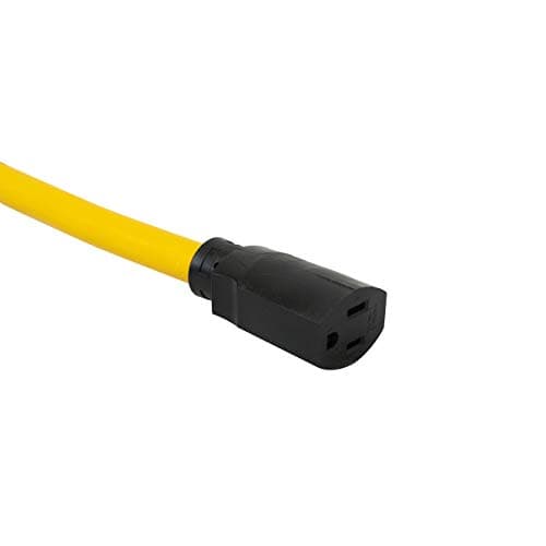 Southwire Twist To Lock 9 Inch 20 Amp 125 Volt Cord Adapter, 12 Gauge, 3 Conductor, STW