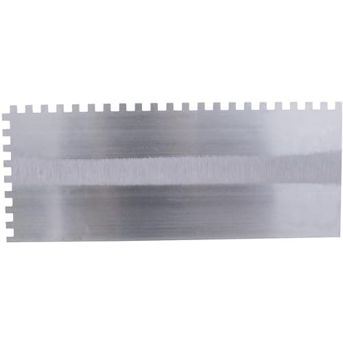 MARSHALLTOWN Standard Notched Trowel, Square Notch, 6x6x6 mm Notch Size, DuraSoft Left-Handed, Flooring and Tiling, Tile Tool, Made in the USA, 702SDL