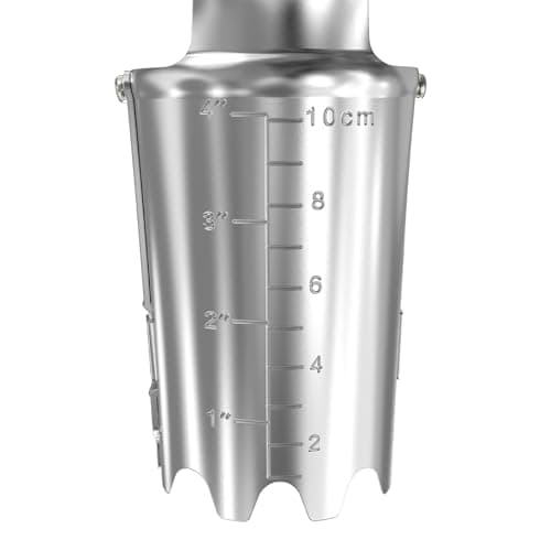 FLORA GUARD Bulb Planter with Depth Markers - Automatic Soil Releasing Seed Bulb Transplanter for Planting/Digging Tulips, Daffodils, Dahlias and More!