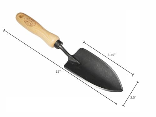 DeWit X-Treme Hand Trowel, Small, Garden Tool for Roots and Planting