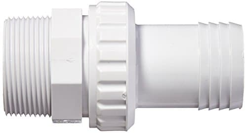Hayward SP1493 1-1/2-Inch MIP White ABS Quick Disconnect Econo Union with 1-1/2-Inch Hose Barb