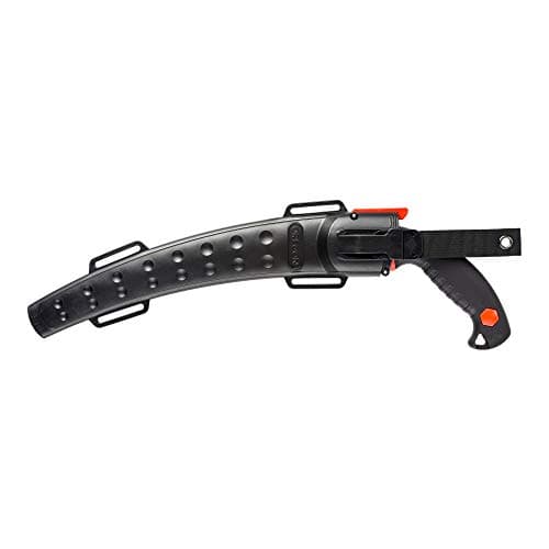 Oregon 13" Curved Premium Japanese High-Carbon Steel Hand Saw, Rust Proof Forestry/Pruning/Cutting Tool, Curved Blade with Scabbard Safety Sheath (600136)