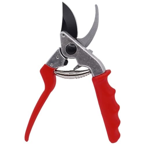 Zenport Z225 Bypass Pruner with Rotating Handle, 1-Inch Cut, 8.5-Inch , Red