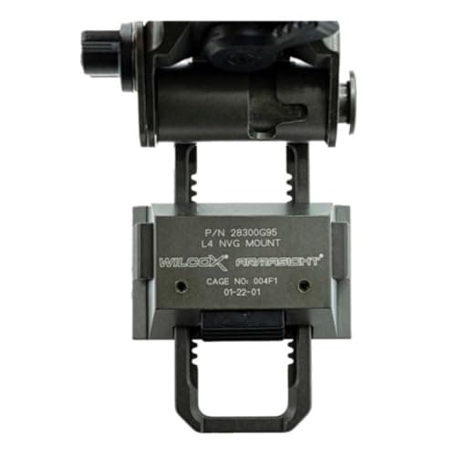 G95 Low-Profile NVG Mount, Manufactured by Wilcox Industries (Armasight Gray)